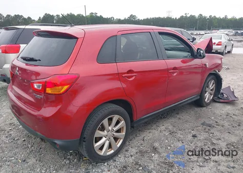 2015 Mitsubishi Outlander Sport Es from USA, damaged, VIN 4A4AP3AU3FE022825